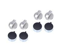 Housoutil 2 Ensembles Bouton De Cuisinière À Gaz Ampoule Serrures De Four De Sécurité Pour Enfants Poêle Brûleur Dessus De Cuisinière Changer Boutons Accessoires Alliage De Zinc 4 Pièces * 2