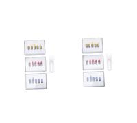 Housoutil 2 Ensembles Cutter de Découpe Tungstène de Lames pour Machines de Lettrage et Découpe de Vinyle Outil Professionnel pour Matériaux Épaisseur