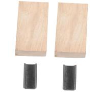 Housoutil 2 Ensembles Jeu de Coins de Fixation pour Tête de Fer de Remplacement Durables pour Outil de Jardinage Compatible avec Manches pour Entretien de Jardin et Désherbage Extérieur