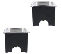 Housoutil 2 Ensembles lave-verre unité évier professionnel robinet bottle washer dishwasher flacon hydroélectrique bouteille d'eau rinceuse de gobelets laveur de bouteilles Gel de silice