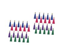 Housoutil 2 Ensembles Pendentifs À Frange Colorés Pour Sac À Main Accessoires Décoratifs Élégants Et Uniques Pendentifs Artisanat À Main Couleur Aléatoire 20 Pièces * 2