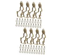 Housoutil 2 Ensembles Pendentifs Rabbit Bezel Pour Fabrication De Diy Charms Créatifs Pour Bracelets Colliers 25 Pièces * 2