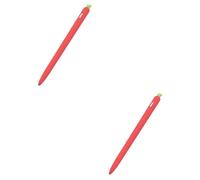 Housoutil 2 Pcs Pencil2 St Génération Accessoires Accessoires De Téléphone Portable Étui De Protection pour Téléphone Portable Supports De Téléphone Couverture en Silicone Manchon en