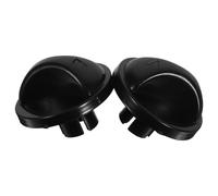 Housoutil 2 Pièces Bouton de Commande Solide pour Ventilateur Électrique Noir en Abs Minuterie Rotative et Adapté pour Usage Domestique