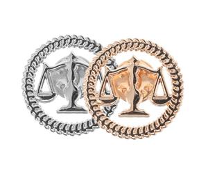 Housoutil 2 Pièces Broche à Revers en Alliage Vintage de Balance de Justice, Épingle Avocat pour Hommes et Juges, pour Bureaux Juridiques et Manteaux Féminins
