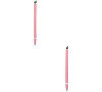 Housoutil 2 Pièces Étui À Stylet Cache-Stylo Étui Anti-Stylo Étui À Stylet Manchon De Support en Silicone Cache-Crayon Mignon Stylet Protecteur Stylet Capuchon De Crayon Étui en Silicone