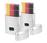 Housoutil 2 Pièces Fans applaudissant pigment du visage peinture pour le visage pour le football outil de peinture de visage fournitures de maquillage pour adultes pigment de fête aquarelle