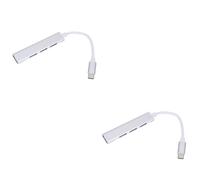 Housoutil 2 Pièces Hub Voyage Ordinateur Portable Accessoire De Transmission De Données Appareils Informatiques Adaptateurs USB Station d'accueil De Surface Adaptateur sans Fil Alimentation
