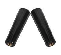 Housoutil 2 Pièces Poignée de Barre de Rôtisserie en Bakélite et Cuivre Filetage M8, Accessoire Barbecue Rotatif Résistant la Chaleur pour Camping et Barbecue