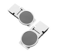 Housoutil 2 Pièces Portefeuille en Acier Inoxydable Clip pour Les Factures Portefeuilles à Pince à Billets pour Hommes Pince à Billets Mince Pinces à Billets pour Hommes