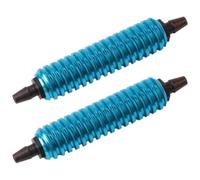 Housoutil 2 Pièces Refroidisseur D’air de Réservoir Carburant 1: 10 1: 8 | Métal Bleu, Design Aérodynamique, Structure à Flux Optimisé, pour Moteurs de Camion Télécommandé