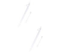 Housoutil 2 Pièces Stylos D'Écriture Ferme Porte-Stylet Stylet Couverture Crayon Silicone Manchon pour Crayon Manche Cas Couverture Stylus Stylo Poche e