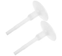 Housoutil 2 Pièces Tête D'arrosage de Jardin en Pp Robuste Buse Large et Interface 1 Pouce, pour Arrosoir et Potager, Distribution D'eau Uniforme en Extérieur