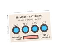 Housoutil 20 Pièces Cartes Indicatrices Humidité pour Pcb Sensibles à Humidité avec Changement de Couleur Rapide et Laboratoire