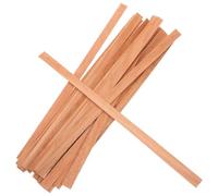 Housoutil 20 Pièces Planches de Cèdre pour Boîte à Cigares, 20 Copeaux Marron en Bois, Accessoires Fiables pour Conservation et Décoration D’humidificateurs de Cigares