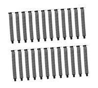 Housoutil 20 Pièces Plaques Cache Pci Maille pour Boîtier Ventilation Poussière Compatible Matx et ATX Installation Facile et Aération Optimisée