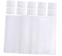 Housoutil 20 pièces Protection Transparent Book Cover Pratique et Réutilisable pour Manuels Scolaires