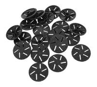 Housoutil 20 Pièces Têtes de Recharge pour Râpe Électrique à Callosités Grossiers pour Limes à Peaux Dures Outil de Soin des Compatible Pédicure Noir