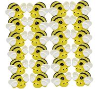 Housoutil 20pièces Décoration Abeille Miniature Breloque Pour Coque De Téléphone Soi-même Ornements Pour Coque De Téléphone Petite Décoration Abeille Pour Micro-paysages Artificielle Accesso