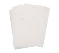 Housoutil 20pièces Papier de Riz Chinois Xuan Fait Main pour Calligraphie et Peinture Traditionnelle Papier Artisanal pour Travaux Créatifs