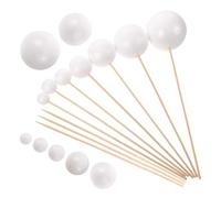 Housoutil 2ensembles Kit Maquette Système Solaire pour Garçon Fille avec Boules Polystyrène et Tiges Matériel Éducatif Créatif pour Projets Scolaires et Activités Scientifiques