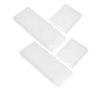 Housoutil 2pcs Boîte de Transport pour Gratte-langues en Plastique Réutilisable Portable Élégante Compacte pour Rangement D'outils de Nettoyage de Langue en Voyage