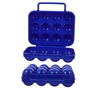 Housoutil 2pièces Boîte De Rangement Pour Œufs Portable Et Pratique Avec Compartiments Pour Réfrigérateur Le Camping Maison