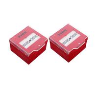 Housoutil 2pièces Bouton Alarme Incendie Manuel Interrupteur De Réinitialisation Déclencheur pour Hôtel Maison Bureau Système Urgence