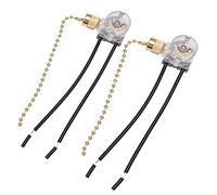 Housoutil 2pièces Chainette De Contrôle Pour Ventilateur De Plafond Et Lampe De Remplacement Dimmable Pour Éclairage De Maison Et Bureau