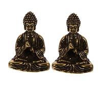 Housoutil 2pièces Pendentif Bouddha Lot De Breloques Chinoises Bijoux Création Accessoires Décoration Intérieure Bijou Pendulum