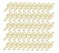 Housoutil 3 Boîtes Musical Note Epoxy Resin Fillers Metal DIY Resin Craft Supplies Unique Design For Jewelry Making