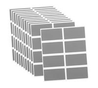 Housoutil 3 Ensembles Autocollants À Gratter Diy Étiquettes À Gratter Adhésives Pour Invitations Anniversaire Et Jeux Surprise Gris 200 Pièces * 3