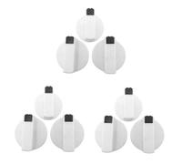 Housoutil 3 Ensembles Bouton De Chauffe-eau Bouton De Commande Du Brûleur Nettoyant Bouton Du Four Gaziniere Gazinière Bouton Rotatif Remplacement Du Bouton De Cadran Plastique 3 Pièces * 3