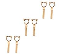 Housoutil 3 Ensembles Boutons Décoratifs Forme De Chat Pour Sacs Et Valises Accessoires Diy Décorations Artisanales 2 Pièces * 3