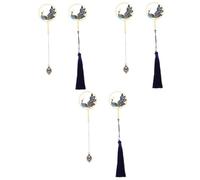 Housoutil 3 Ensembles Marque Page Creux Avec Pendentif Chaîne Et Pompon Ensemble De Décoration Pour Lecteurs Étudiants Et Écrivains Pour Et Diy Style Unique Pour Anniversaires 2 Pièces * 3
