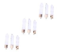 Housoutil 3 Ensembles Pendentif Cristal Naturel De Charme Colonne Accessoire Mode Pour Collier Pour Toutes Occasions 3 Pièces * 3