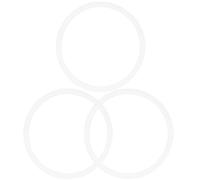 Housoutil 3 Pièces Joint D'étanchéité Rond en Silicone pour Bouchon de Bouteille