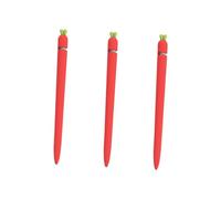 Housoutil 3 Pièces Stylet Silicone Housse De Protection Porte-Stylet Support De Téléphone Portable Étui en Silicone pour Crayon 1 Crayon 1E Génération Cas Écran Tactile Stylo Cas Pad Rouge