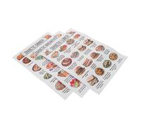 Housoutil 3 Recettes De Repas Pour Diabétiques Affiche Alimentaire Planificateur Quotidien De Diabète Planificateur De Repas Pour Diabétiques Tableau De