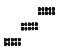 Housoutil 30 Pcs Couvercle De Caméra Étui De Protection pour Téléphone Curseur De Webcam Accessoire De Webcam Lentilles De Caméscope Capuchons D'Objectif Caméra Web Couvercles Universels
