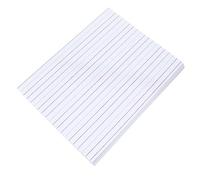 Housoutil 30 Pièces Cartes Apprentissage à Effacer à Sec Lot de Bandes de Phrases Lignées pour École Bureau Accessoires Scolaires Pratiques