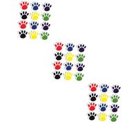Housoutil 36 Pièces Lot de Gommes Effaçables à Sec Forme de Patte de Chat Effaceurs Magnétiques Réutilisables EVA pour Tableau Blanc Magnétique Portables et pour Bureau École et Maison