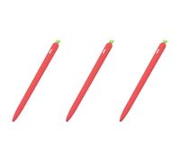 Housoutil 3Pcs Cutie Titulaire Support De Téléphone Portable Kick Stand pour Téléphone Support pour Téléphone Portable Stylet Silicone Stylet Mignon Crayons Silicone Manchon pour