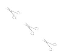 Housoutil 3pièces Ciseaux Acier Pour Sourcils Et Éyelids Outil De Pratique Et Portable Pour Maquillage Découpe De Poils Et Trousse De Voyage