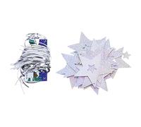 Housoutil 3sacs Étoiles à Cinq Branches Rideau De Fête Rideau Décoratif De Fond Pour Décoration De Fête