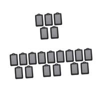 Housoutil 4 Ensembles Porte Badge Id Pu Cuir Noir Lot De Étuis Verticaux Pour Carte Identité Passe Ou Badge Protection Optimale Et Visibilité Facile Utilisation 5 Pièces * 4