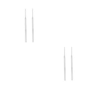 Housoutil 4 Pièces Outils Aiguille Aluminium pour Sculpture Argile Aiguilles de Détail pour Modelage et Poterie Pointe Fine et Prise Main Antidérapante Accessoires de Sculpture DIY