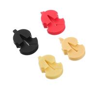 Housoutil 4 Pièces Silencieux en Caoutchouc pour Violon, Sourdine Pratique Réduisant le Volume sans Gêner la Performance, Adapté au Chevalet Violon, pour Débutants