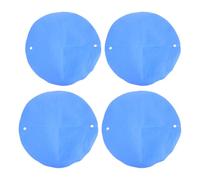 Housoutil 4 Pièces Tapis Absorbant Rond Réutilisable à Double Trou pour Poterie en Pva avec Positionnement Précis, Surface Lisse sans Peluches, pour Usage en omicile