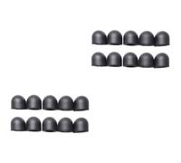 Housoutil 40 Pcs Pointes De Stylet Étui À Stylo De Surface Pointes De Crayon Pointes De Stylo De Surface Capuchon De Crayon Stylet Pointe en Caoutchouc Remplacement Étui pour Smartphone